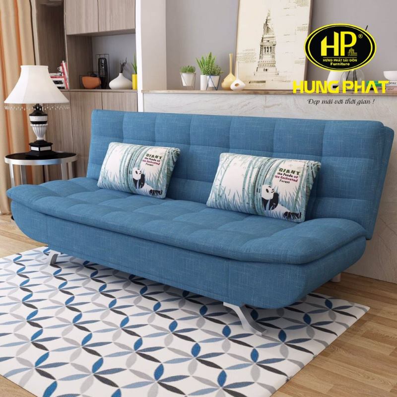 Sofa vải màu xanh ngọc HG-36