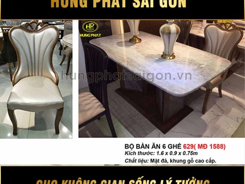 Bàn Ăn 6 ghế MT-629