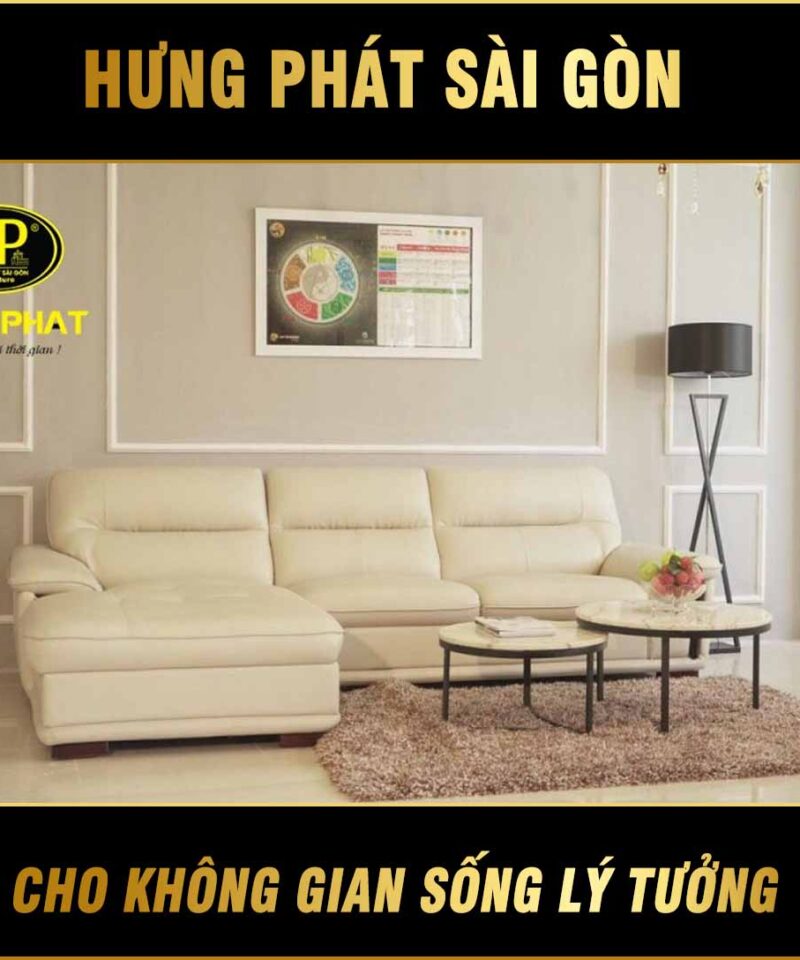 Sofa góc da đẹp HD-10