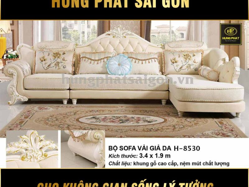 Bộ Sofa tân cổ điển H-8530