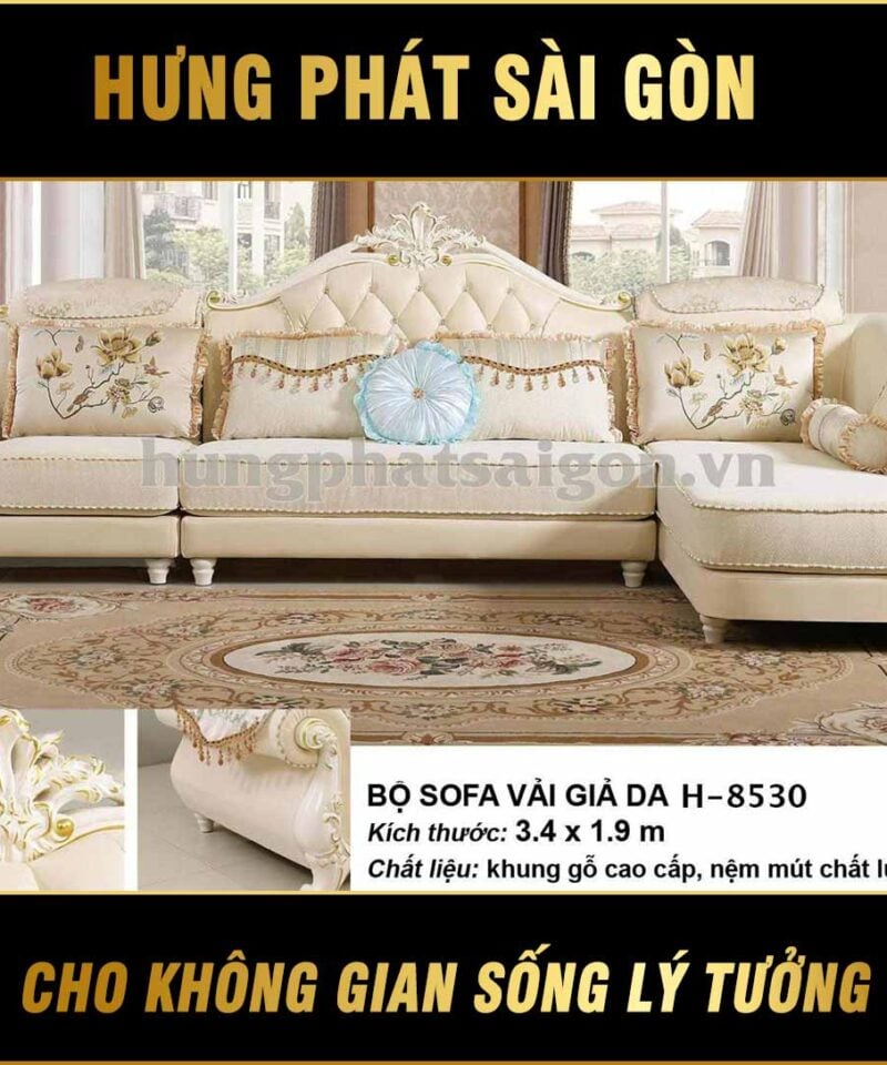 Bộ Sofa tân cổ điển H-8530