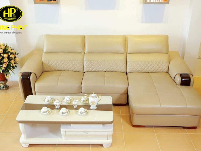 sofa góc da H-2620A