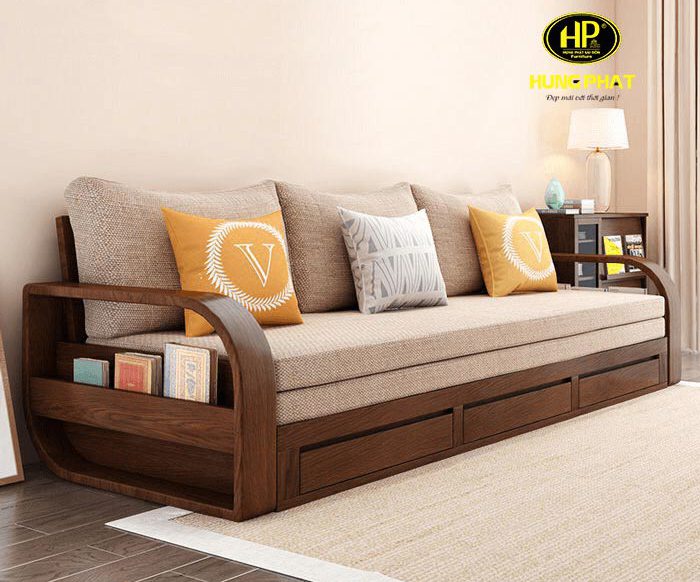 sofa giường gỗ giá rẻ uy tín chất lượng