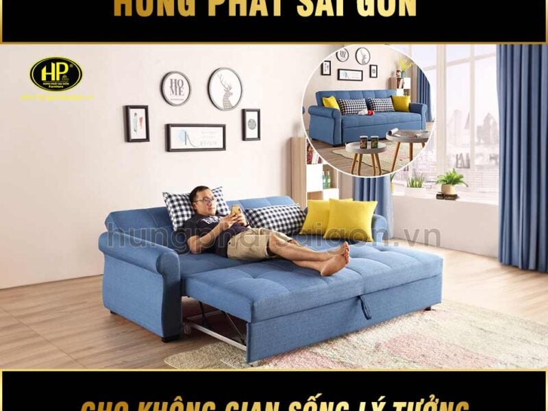 sofa kéo ra thành giường thông minh hiện đại G-13