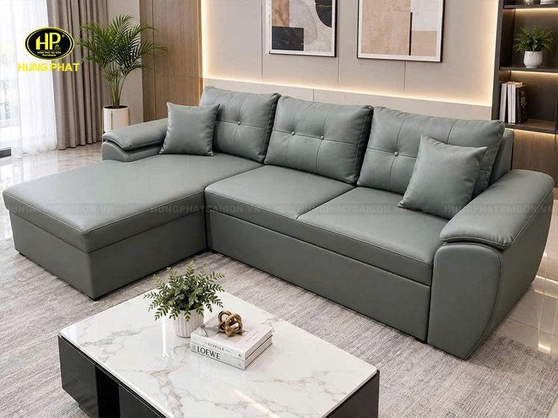 thiết kế góc l sofa giường đa năng sg9-17