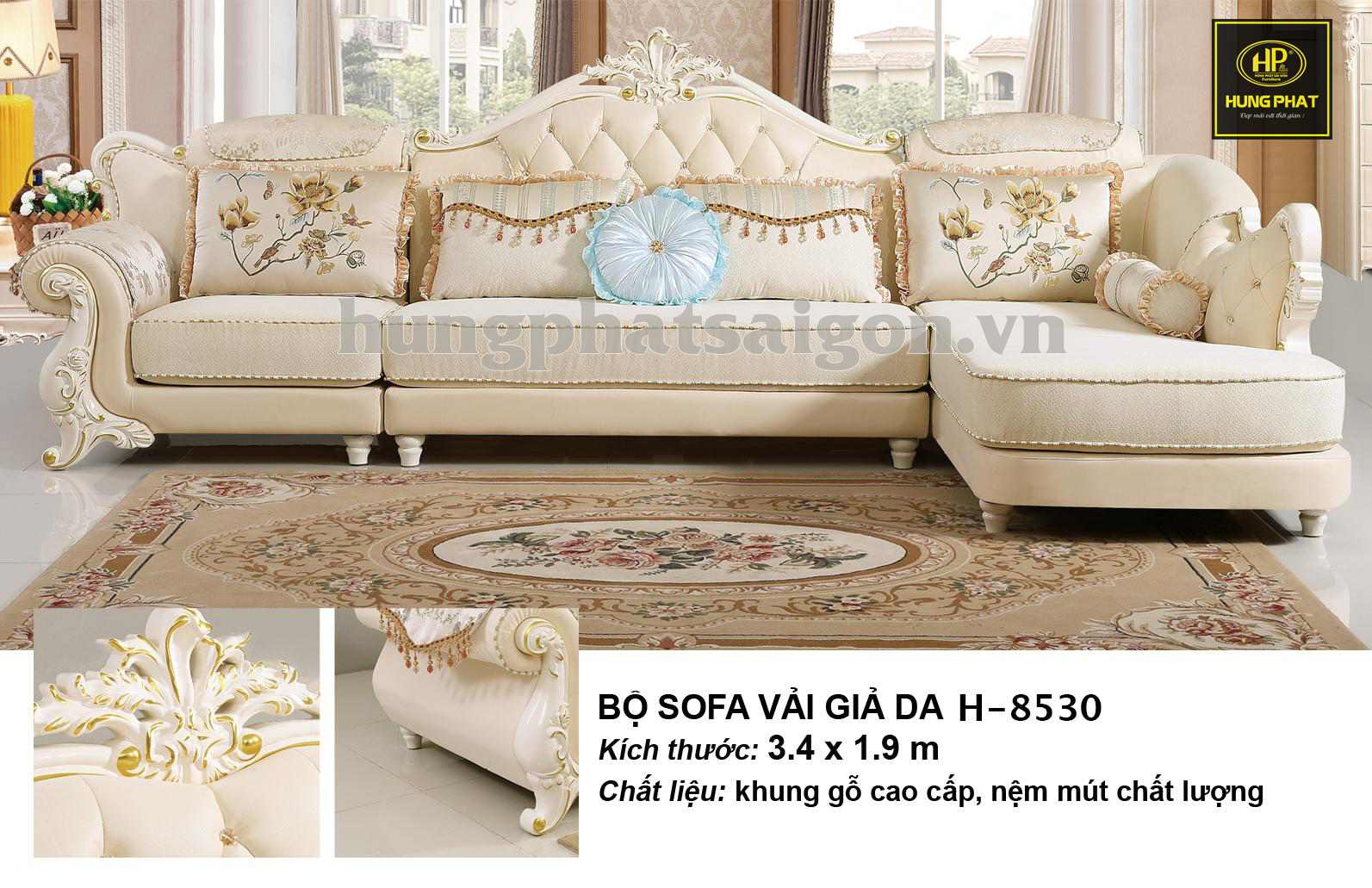 sofa tân cổ điển cao cấp chất lượng