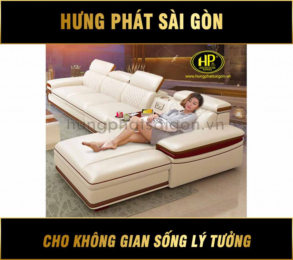 Sofa da cao cấp chính hãng HD-46