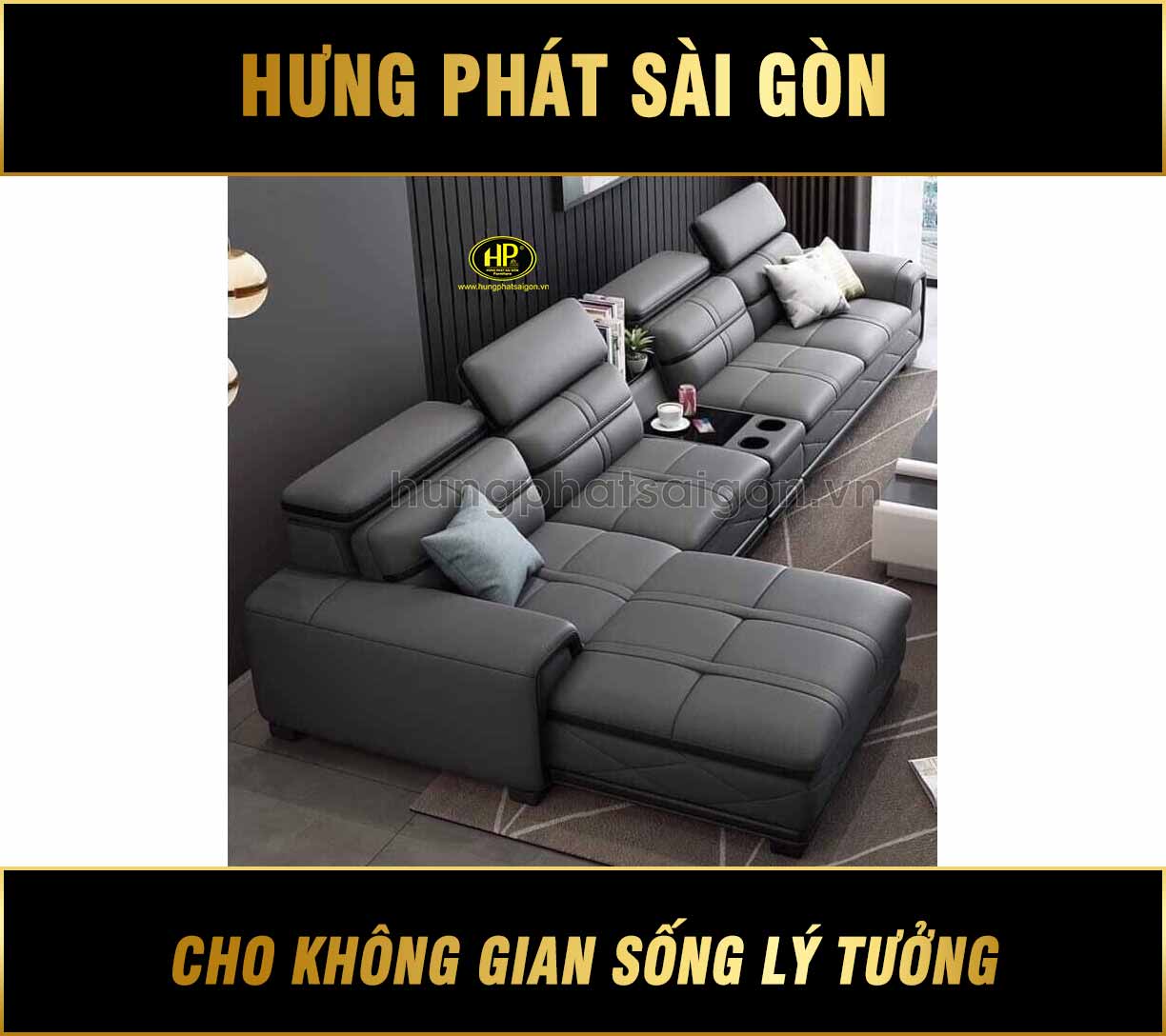 Sofa da cao cấp HD-51