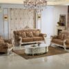 sofa vải nỉ tân cổ điển nhập khẩu tp-688