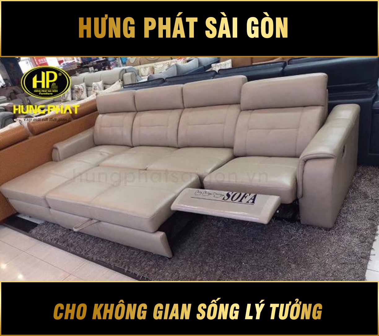 Sofa da bò cao cấp NK-8818