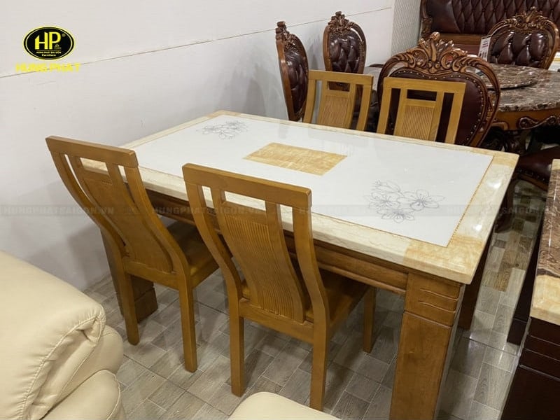 bàn ăn 4 ghế ba-13