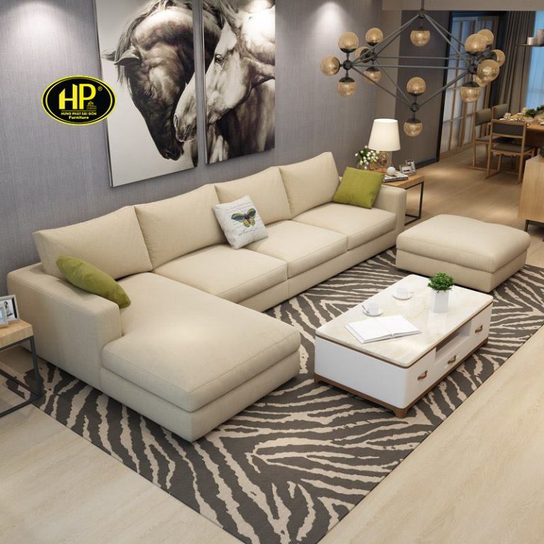 top 30 mẫu ghế sofa vải bố cho phòng khách đẹp sang trọng