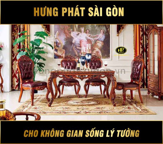 Bàn ăn cổ điển H-986