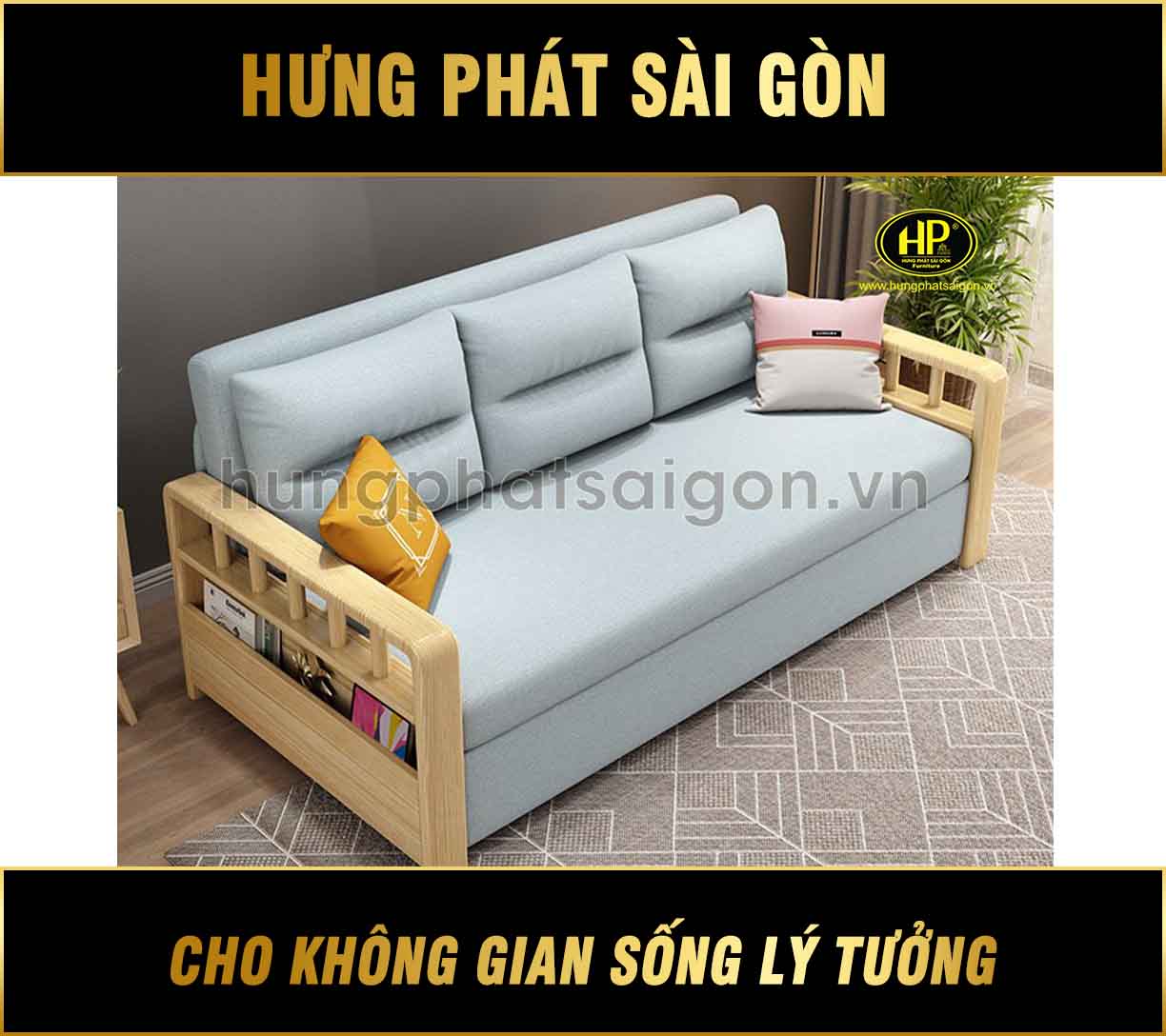 Sofa giường kéo thông minh GK-520X