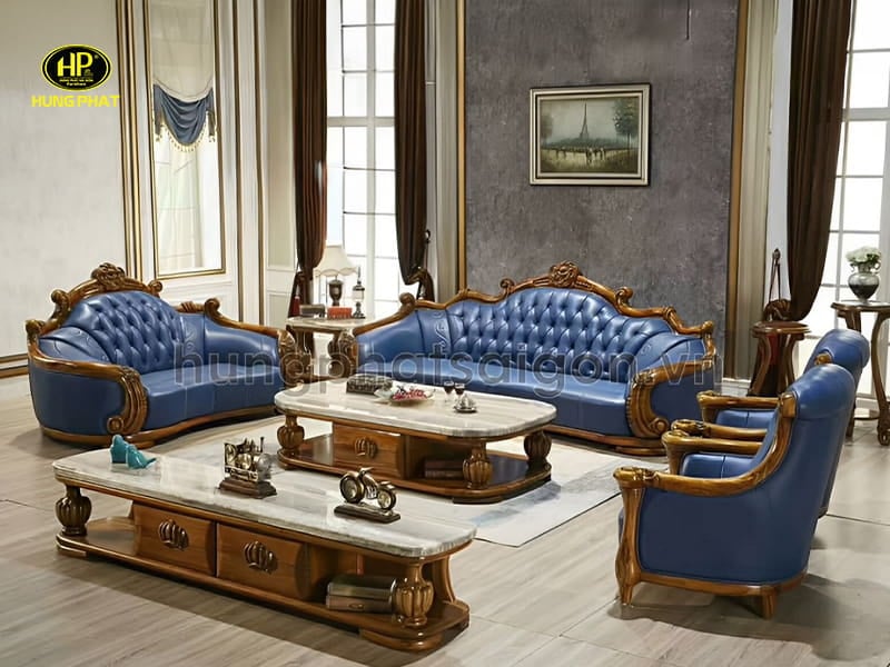 bộ sofa tân cổ điển m-69