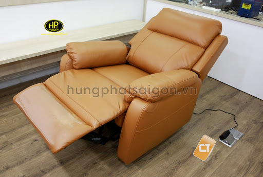 mẫu ghế sofa thư giãn chỉnh điện thoải mái đơn giản