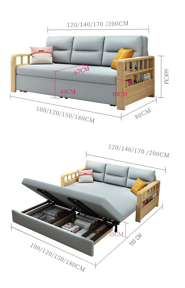 Sofa Giường Kéo Thông Minh GK-520X