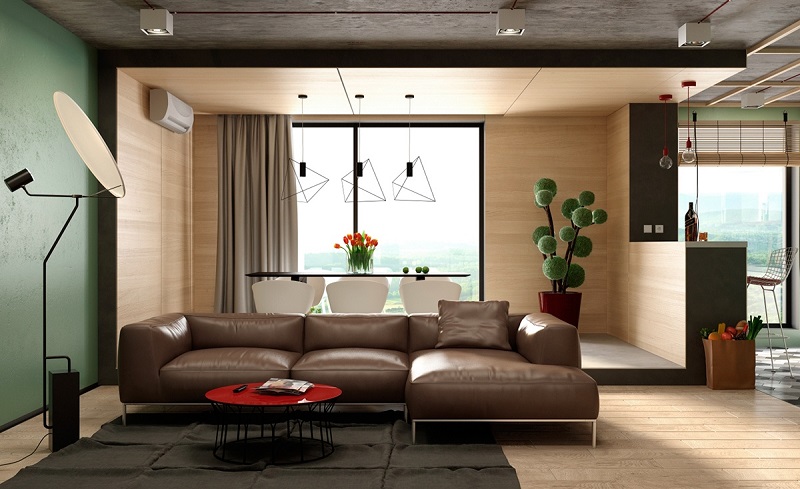 trang trí phòng khách chung cư hiện đại cao cấp cổ điển