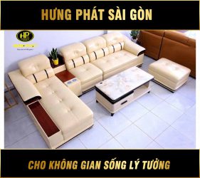 Sofa cao cấp chất liệu da HD-03