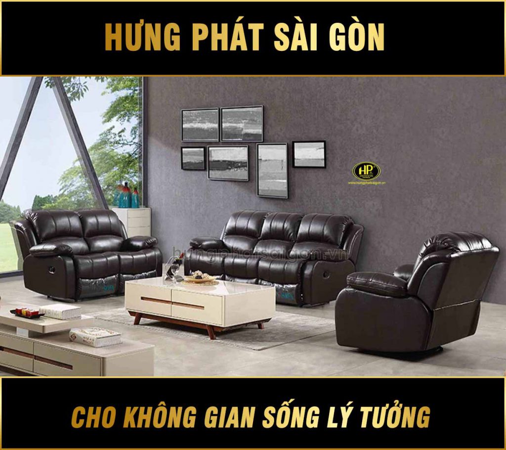 Sofa da thư giãn nhập khẩu NK-823