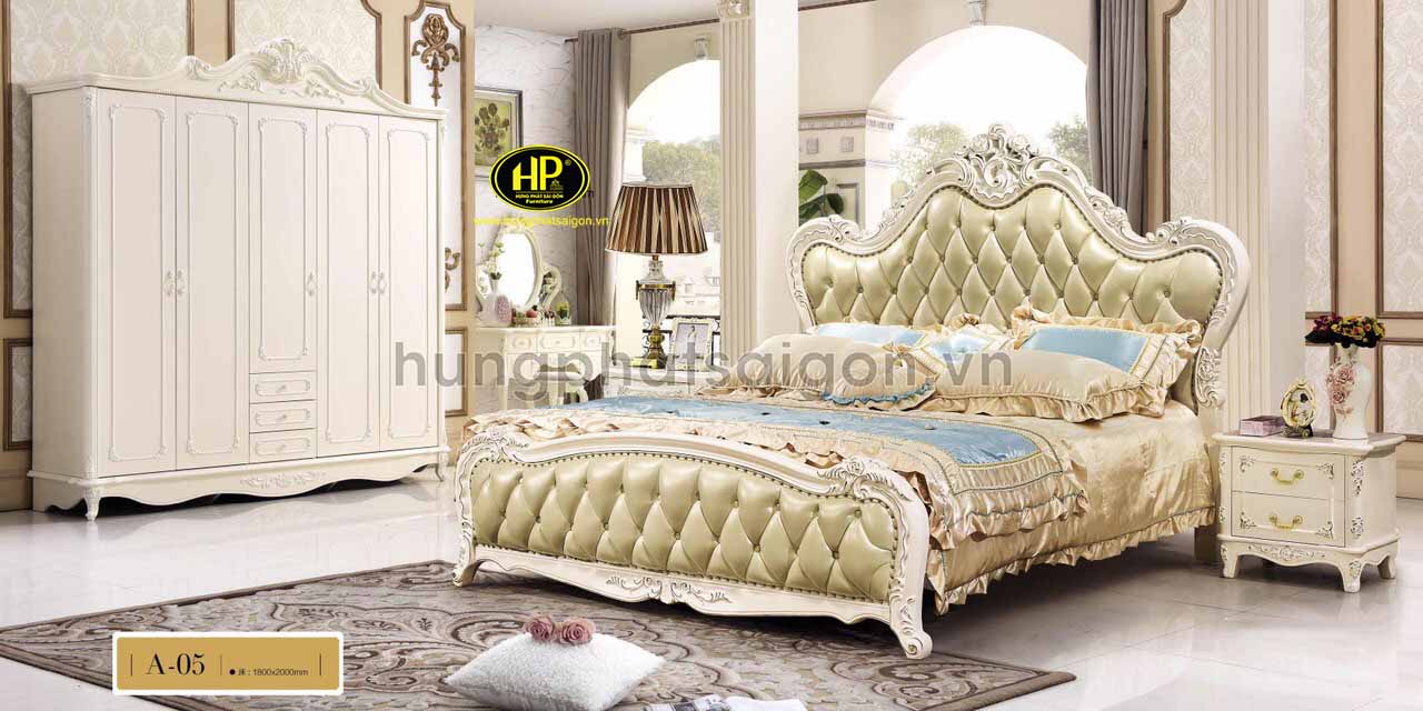 showroom bán giường ngủ tân cổ điển tphcm