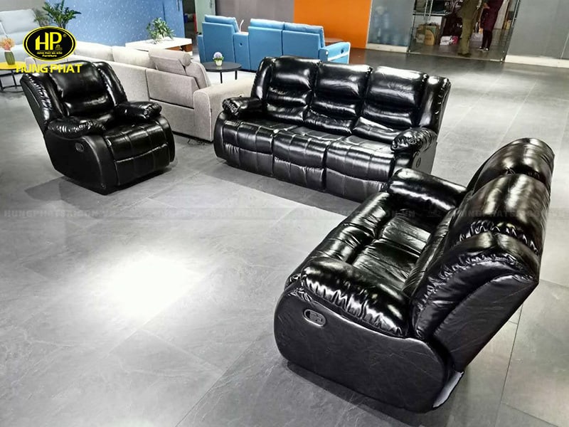 sofa da thư giãn chỉnh điện nhập khẩu nk-822