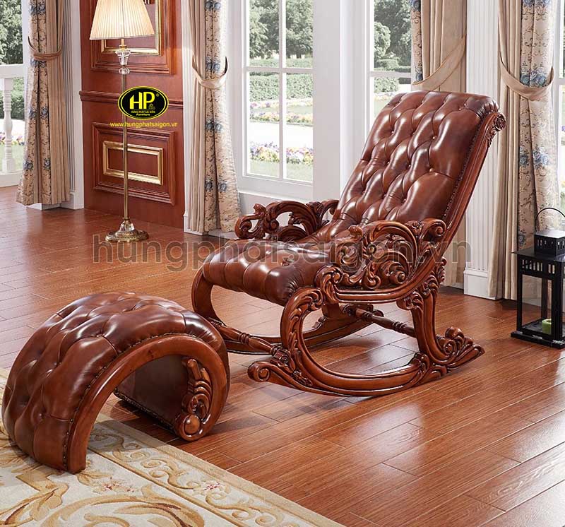 ghế sofa thư giãn da bò cao cấp