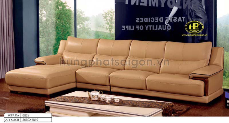 Sofa da Yên Bái H-682
