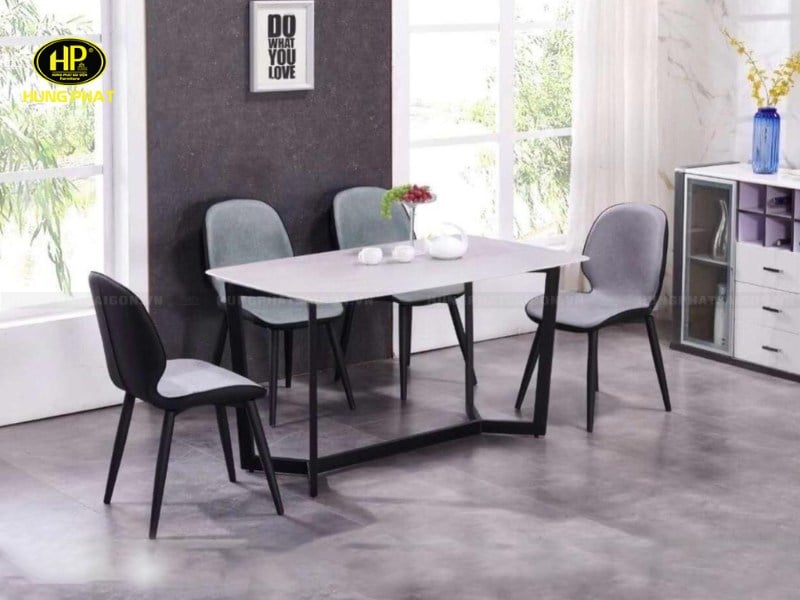 bàn ăn cao cấp 6 ghế ba-6053