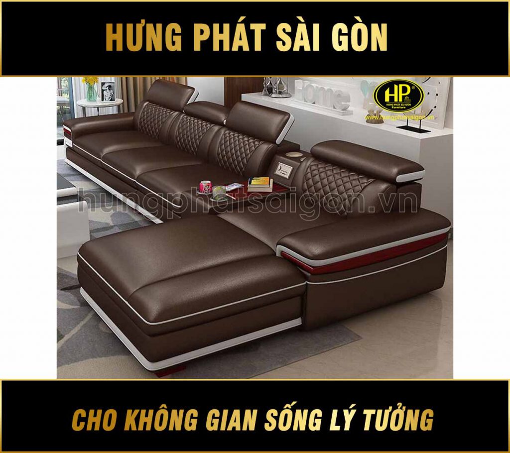 sofa da cao cấp chính hãng