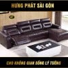 sofa da góc chữ L thư giãn NK-890 hungphatsaigon