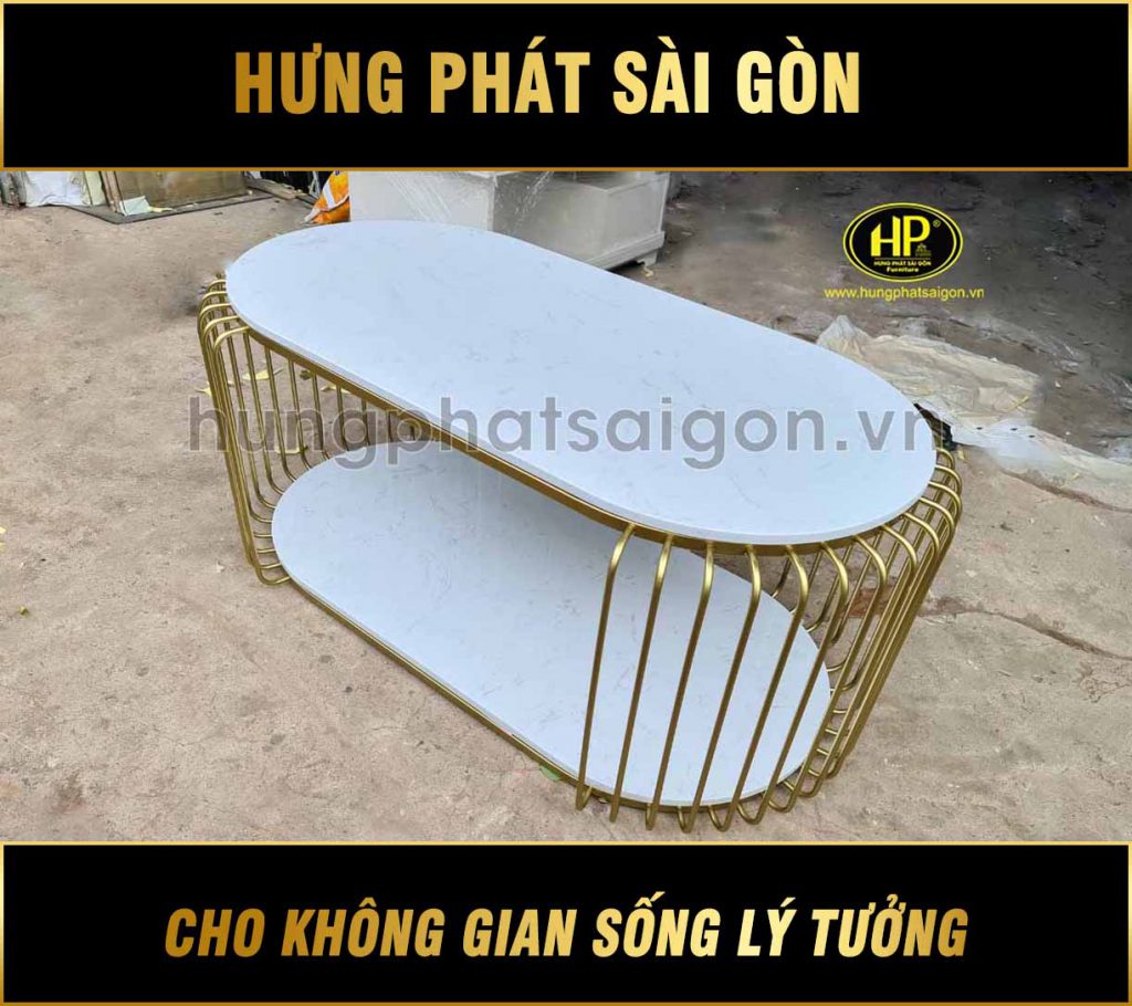 Bàn sofa mặt đá hiện đại BS-45