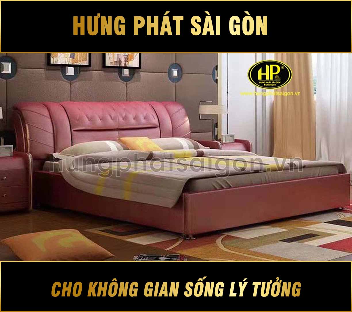 Giường ngủ phong cách hiện đại GD-23
