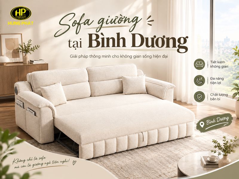 Sofa giường Bình Dương giá tốt siêu khuyễn mãi 50%
