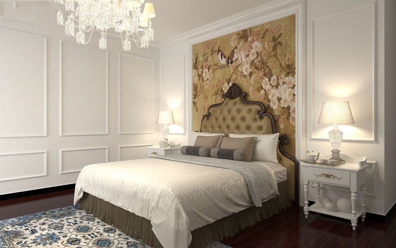 Tủ đầu giường phong cách cổ điển được nhiều người ưa chuộng