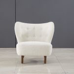Sofa đơn màu trắng phong cách hiện đại DN-05