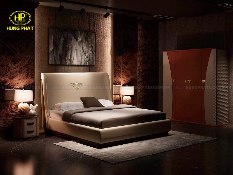 bộ giường tủ hiện đại cao cấp tp-y010