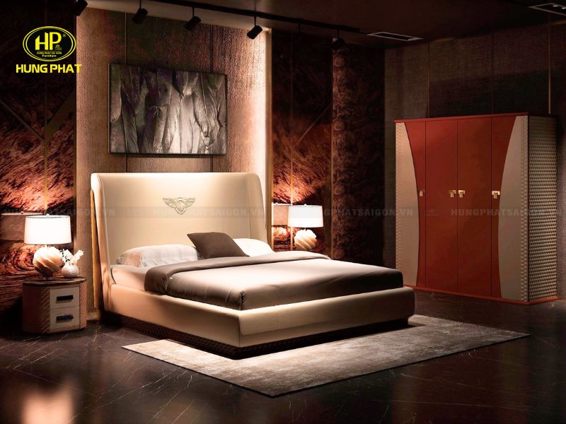 bộ giường tủ phòng ngủ tp-y007