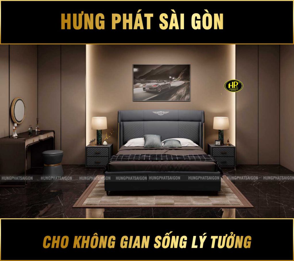 Combo giường bàn phấn hiện đại TP-Y006
