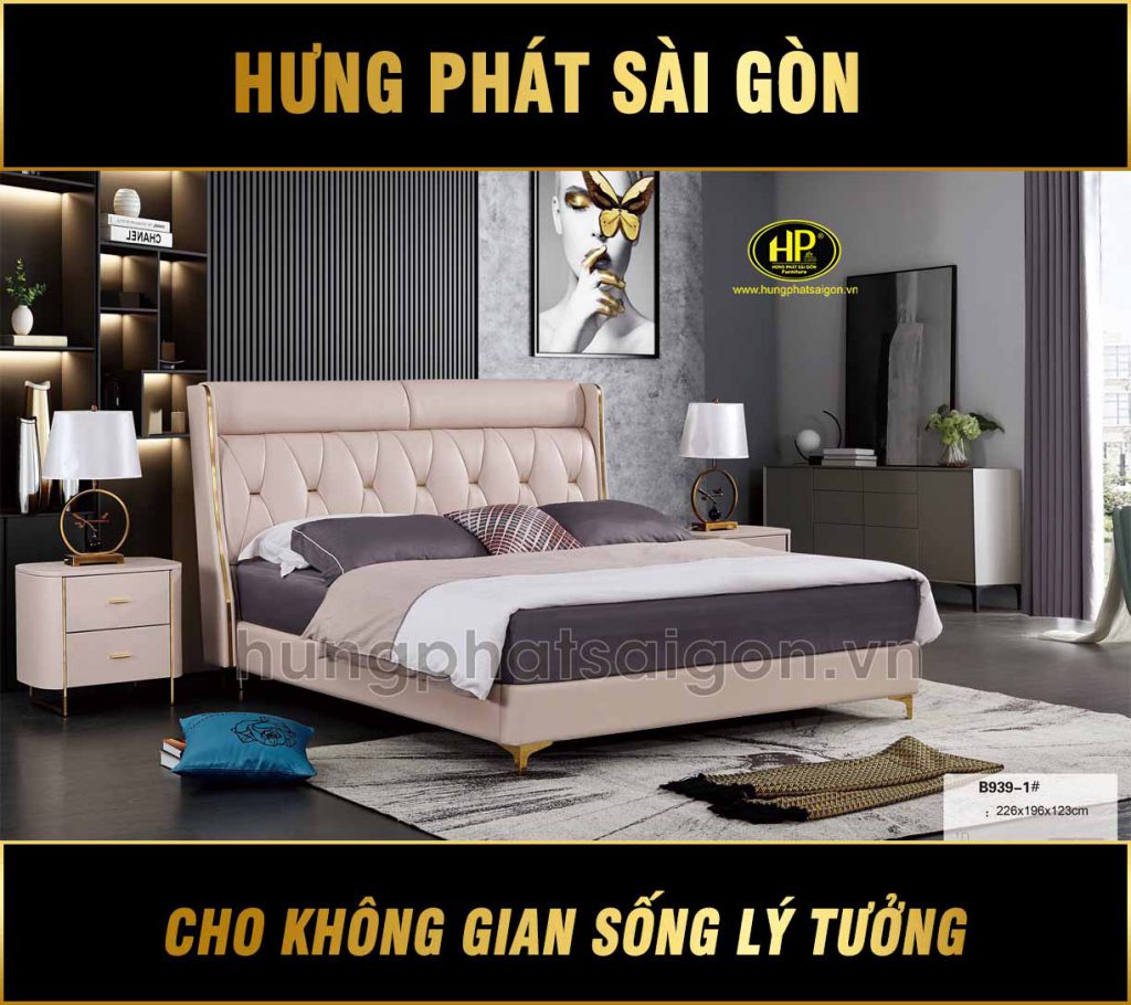 Giường da hiện đại TP-B939-1