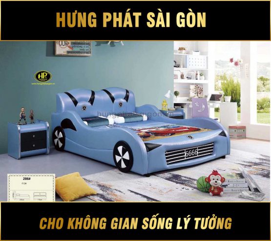 Giường ngủ trẻ em hình xe hơi TP-286