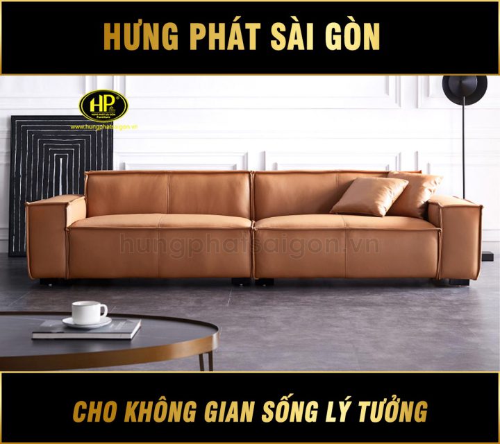 Sofa băng da hiện đại cao cấp H-188
