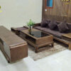 bộ ghế sofa gỗ sồi đơn giản sang trọng hs-12