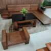bộ sofa gỗ sồi hiện đại hs-08