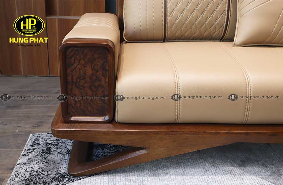  bộ ghế sofa gỗ phòng khách hiện đại HS-993C