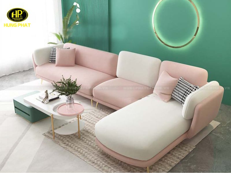 sofa góc vải cao cấp nhập khẩu h-27