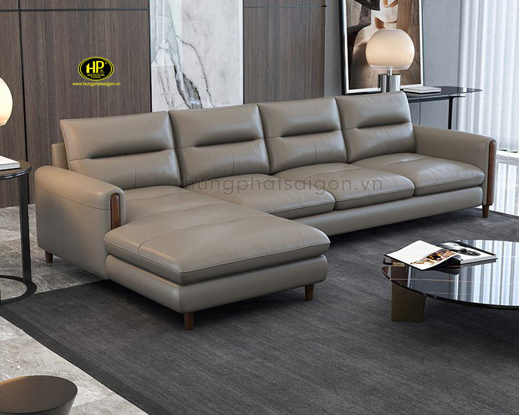 Sofa da góc hiện đại HD-65