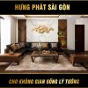 Ghế sofa gỗ sồi góc L cao cấp HS-40