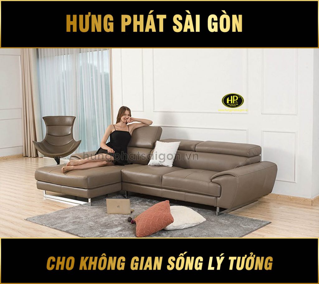 Sofa da góc cao cấp HD-75