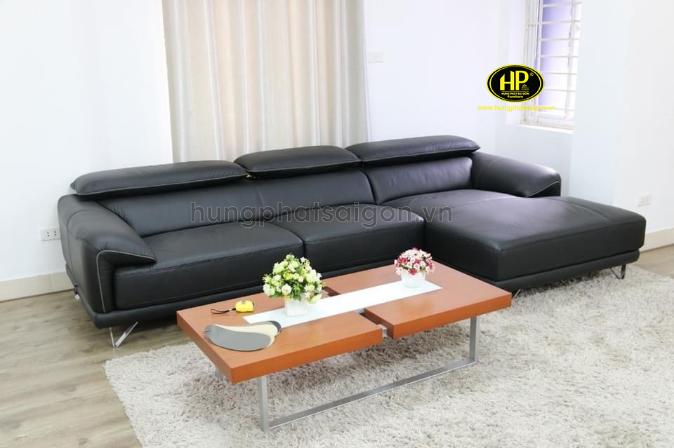 Sofa da phòng khách hiện đại HD-85